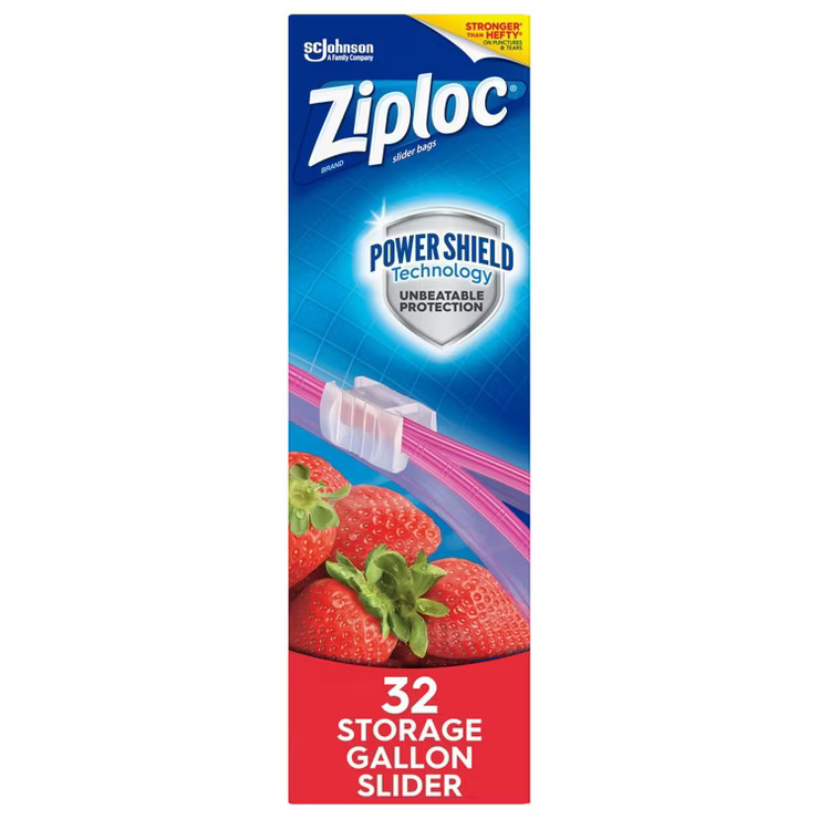 Ziploc Storage Slider Gallon Bags | Target