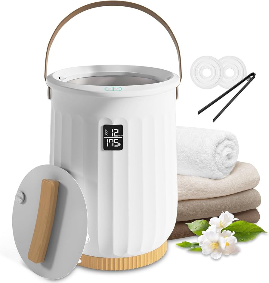 Towel Warmer for Bathroom, Portable Towel Warmer with Towel Clip, LED Display, Auto Shut-Off, Saf... | Amazon (US)