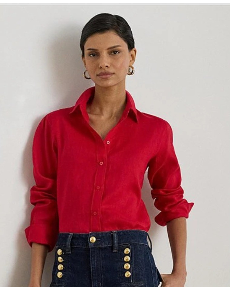Red linen shirtA perfect beach cover up right to dinner pieceAdd statement jewelry 

#LTKdayinmylife #LTKootd #LTKTravel