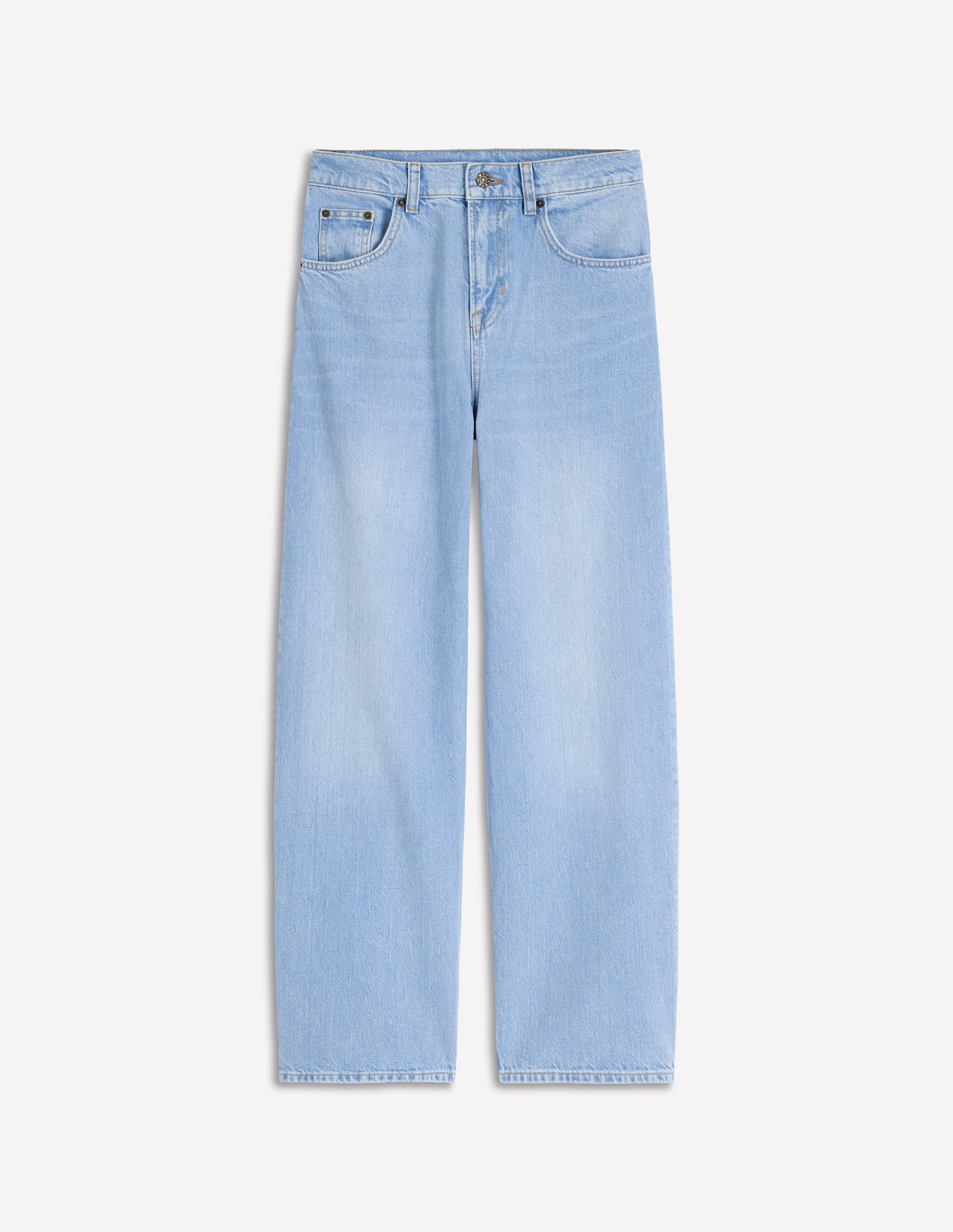 Mid Rise Relaxed Leg Jeans-Authentic Vintage | Boden (US)