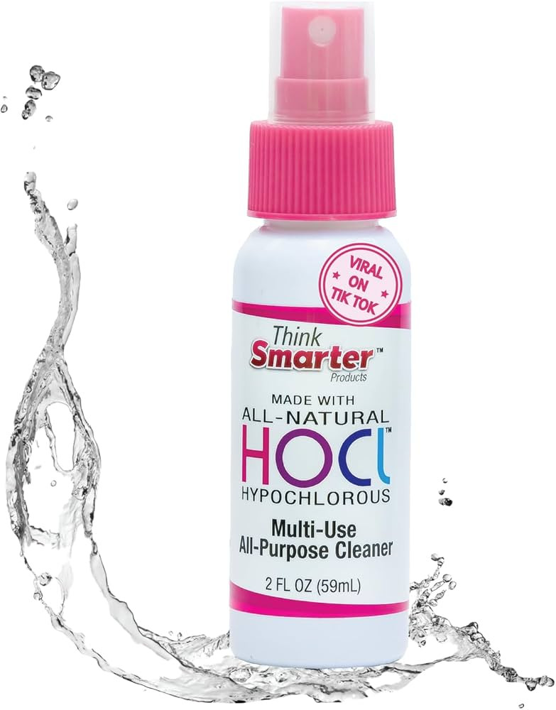 HOCL All-Purpose Cleaner with Hypochlorous Acid, All-Natural Surface Cleaner, & Skin Hydrator 2fl... | Amazon (US)