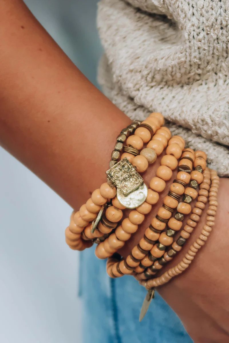 Desert Dry Bracelet Set: Multi | Shophopes