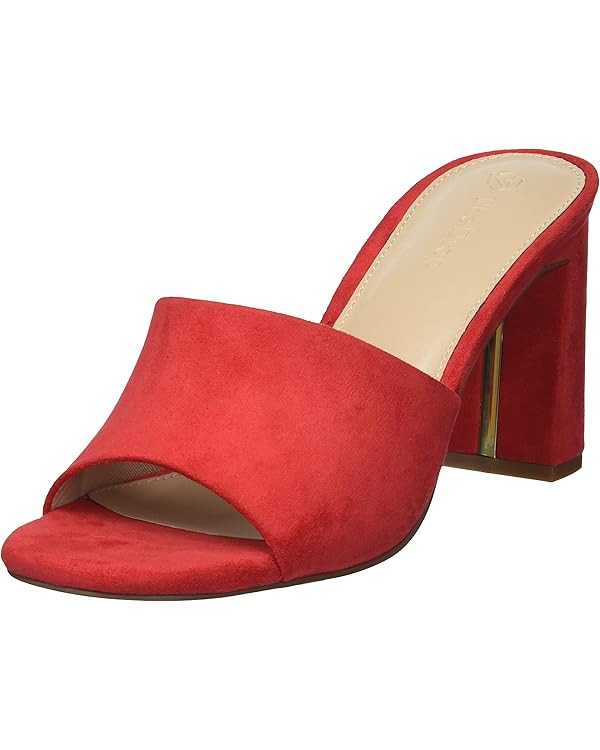 The Drop Women's Pattie High Block-Heeled Mule Sandal | Amazon (US)