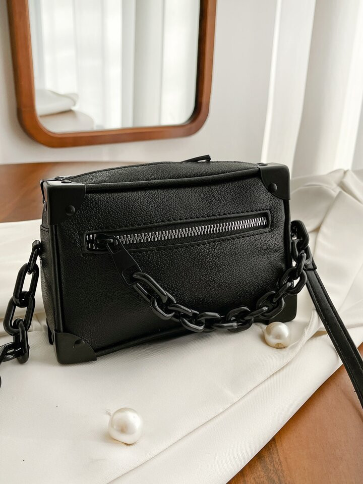 Mini Chain Decor Square Bag | SHEIN