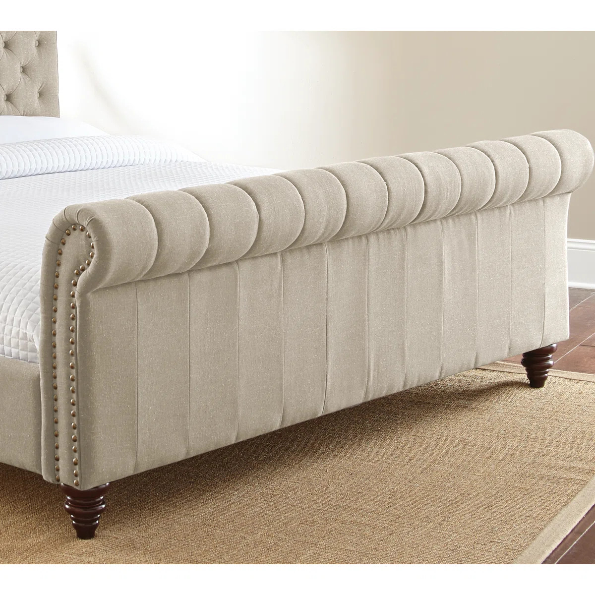 Wilmore Upholstered Sleigh Bed | Wayfair North America