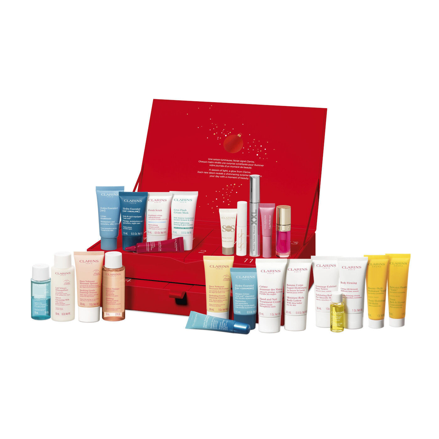 Clarins 24-Day Advent Calendar | Clarins USA