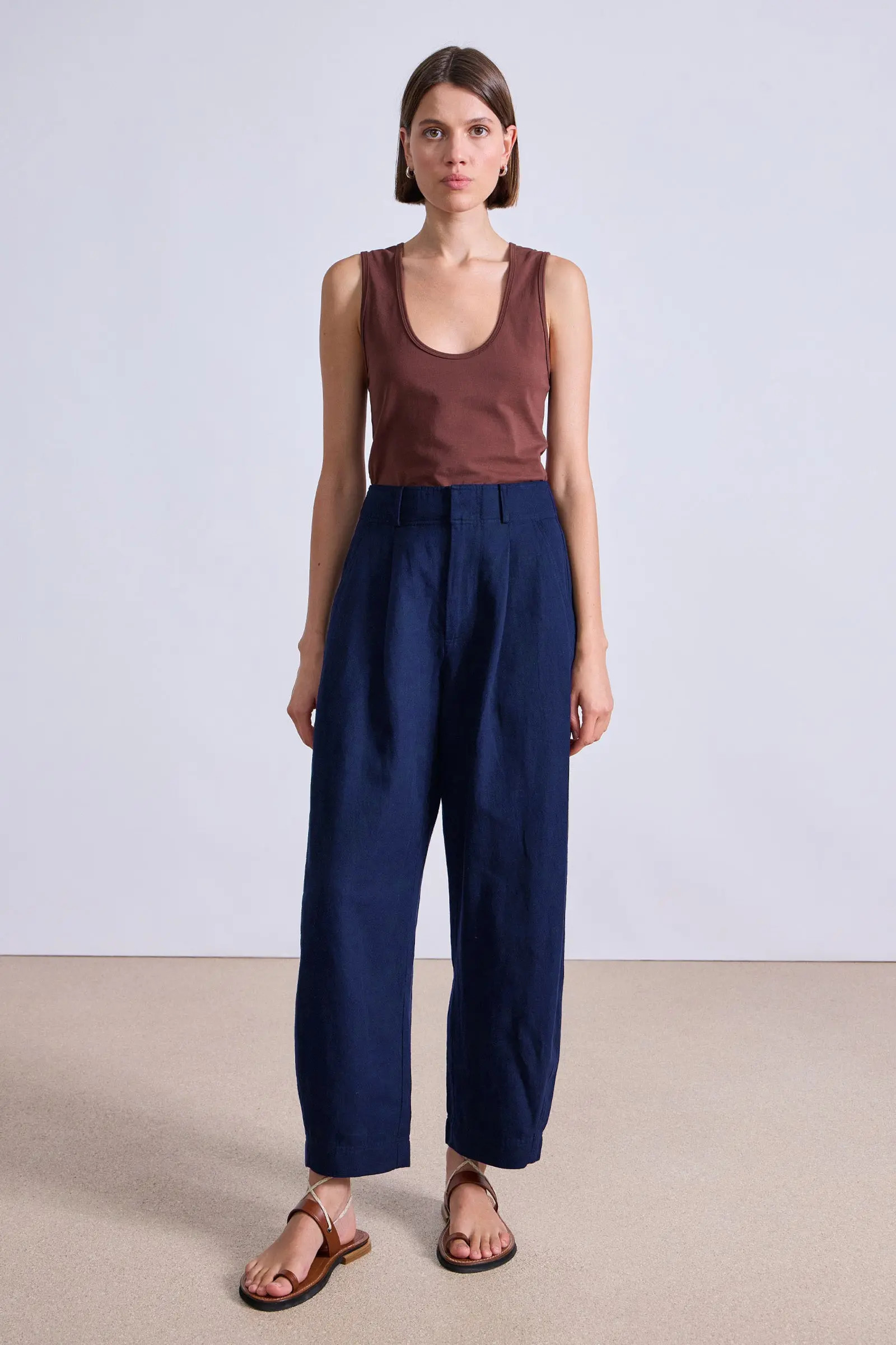 Bari Crop Trouser | Apiece Apart | Apiece Apart