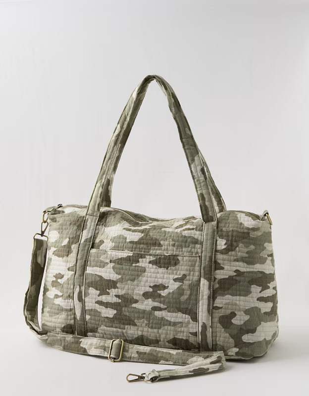 Aerie Quilted Duffle Bag | Aerie