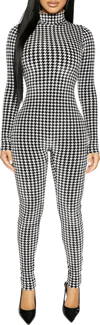 Naked Wardrobe Long Sleeve Turtleneck Jumpsuit | Nordstrom | Nordstrom