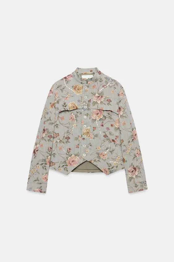 BLAZER JACQUARD ZW COLLECTION | Zara IT