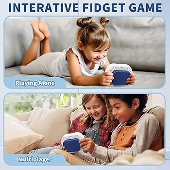 Intoypad Pop Game Light Up Fidget Toy for Kids, 6 Modes LED Screen Quick Push Controller Electric... | Amazon (US)