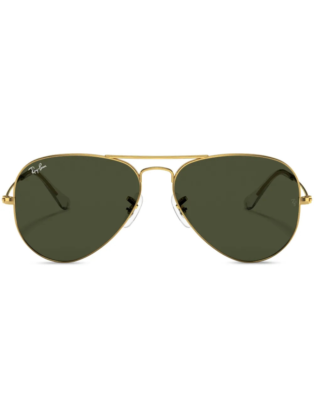 Ray-Ban aviator-frame Sunglasses | Gold | FARFETCH UK | Farfetch Global