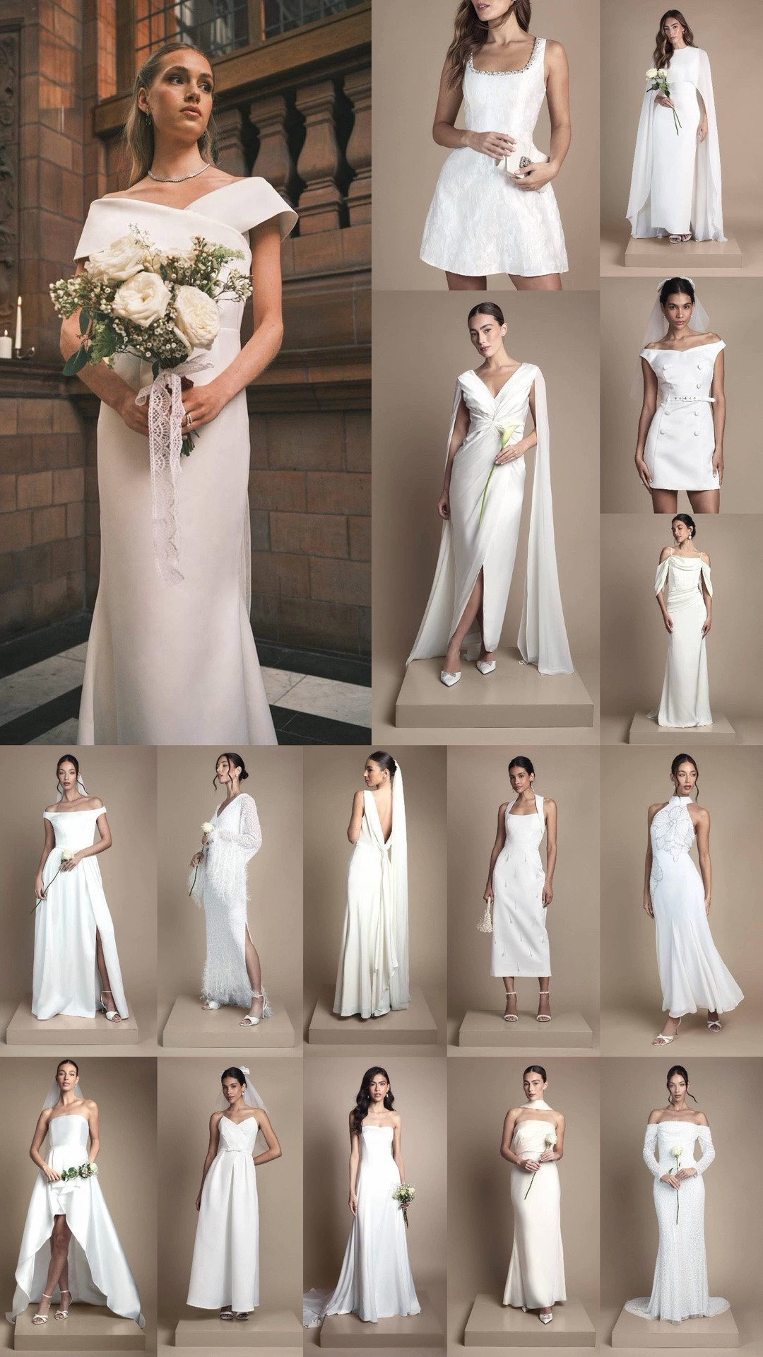 Elegant and sophisticated, Karen Millen has a huge range of affordable bridal wear this season. It will go fast!

Reception dresses, bride wedding dresses, courthouse elopement dresses, long white dresses, minimalist wedding dresses, or micro wedding dresses.

#LTKWedding #LTKSeasonal