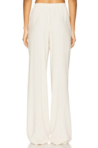 Beth Drawstring Pant in Natural | Revolve Clothing (Global)