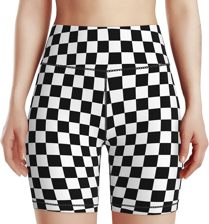 Yaateeh Women's High Waist Bike Shorts for Workout Sports Athletic Running Hiking Biker Yoga Gym | Amazon (US)