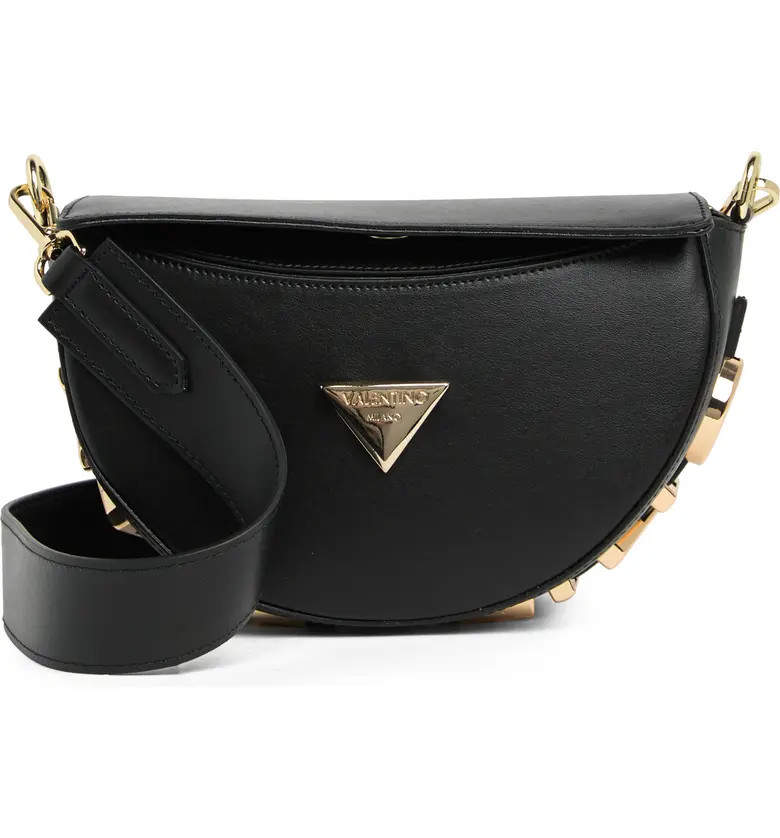 VALENTINO BY MARIO VALENTINO Lunaire Half Moon Crossbody Bag | Nordstromrack | Nordstrom Rack