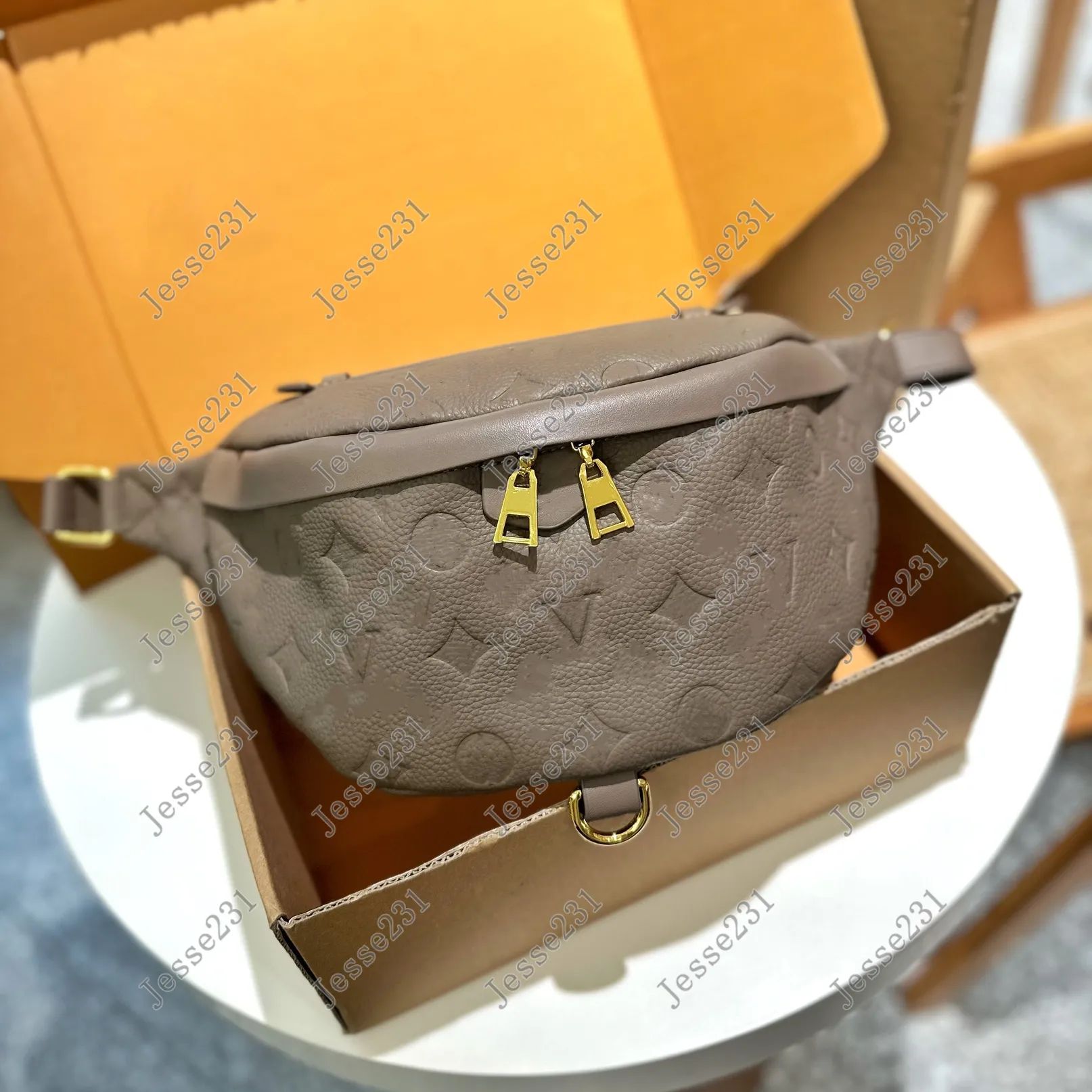 7A Bumbag designer bag men Women Genuine soft leather Waist Bags Embossing Flowers Bag Shoulder B... | DHGate