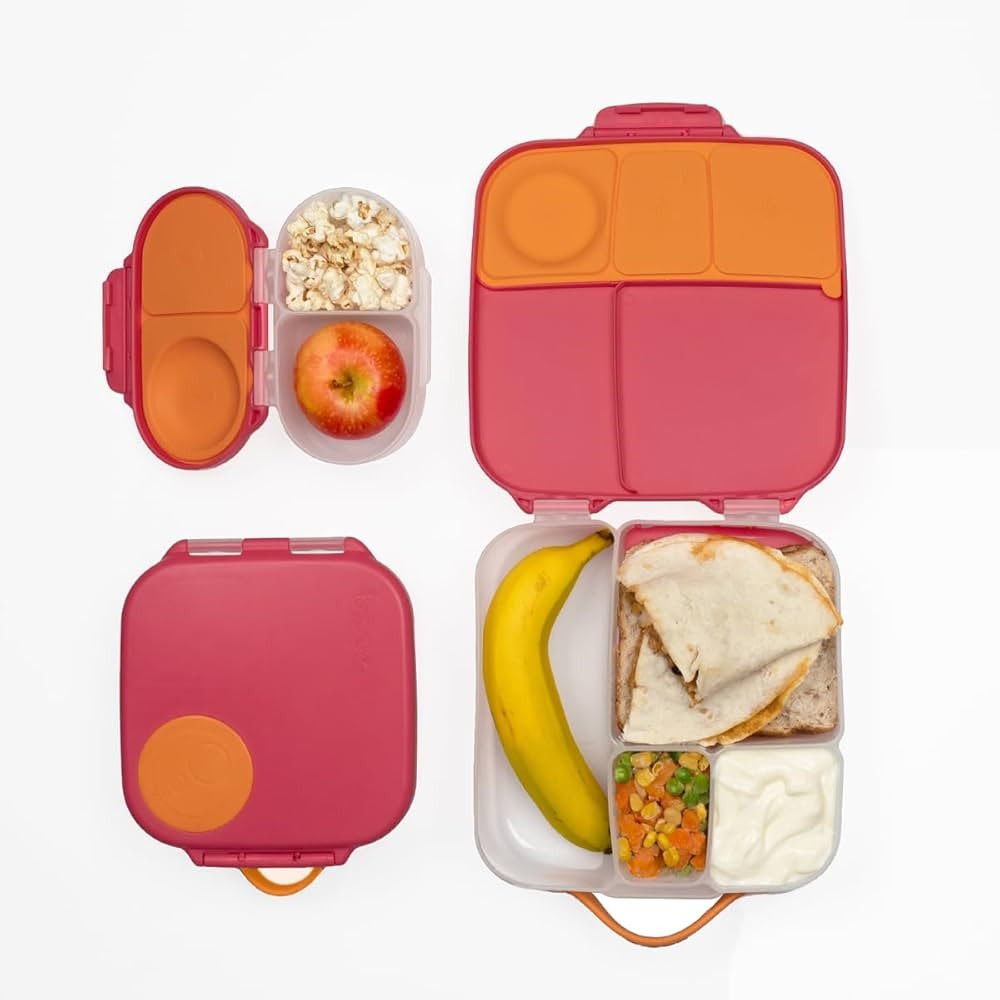 b.box Kids Lunch & Snack Containers. 3-Pack Set Includes Matching Oversized Bento Lunch Box, Mini... | Amazon (US)