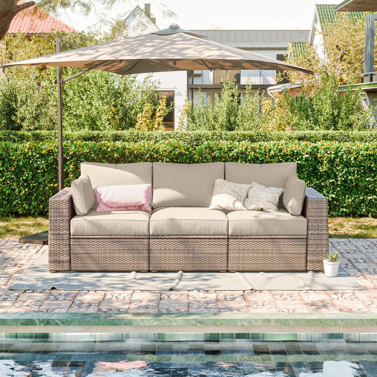 No need to replace your outdoor furniture or cushions, covers are more reasonable!  

 #LTKSeasonal #LTKHome #LTKSaleAlert