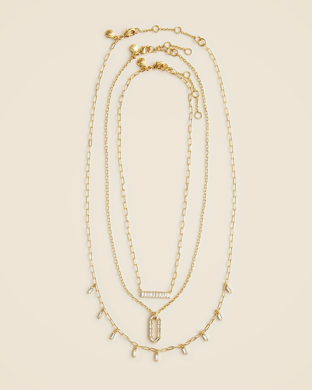 Dainty layered necklaces set | J. Crew US