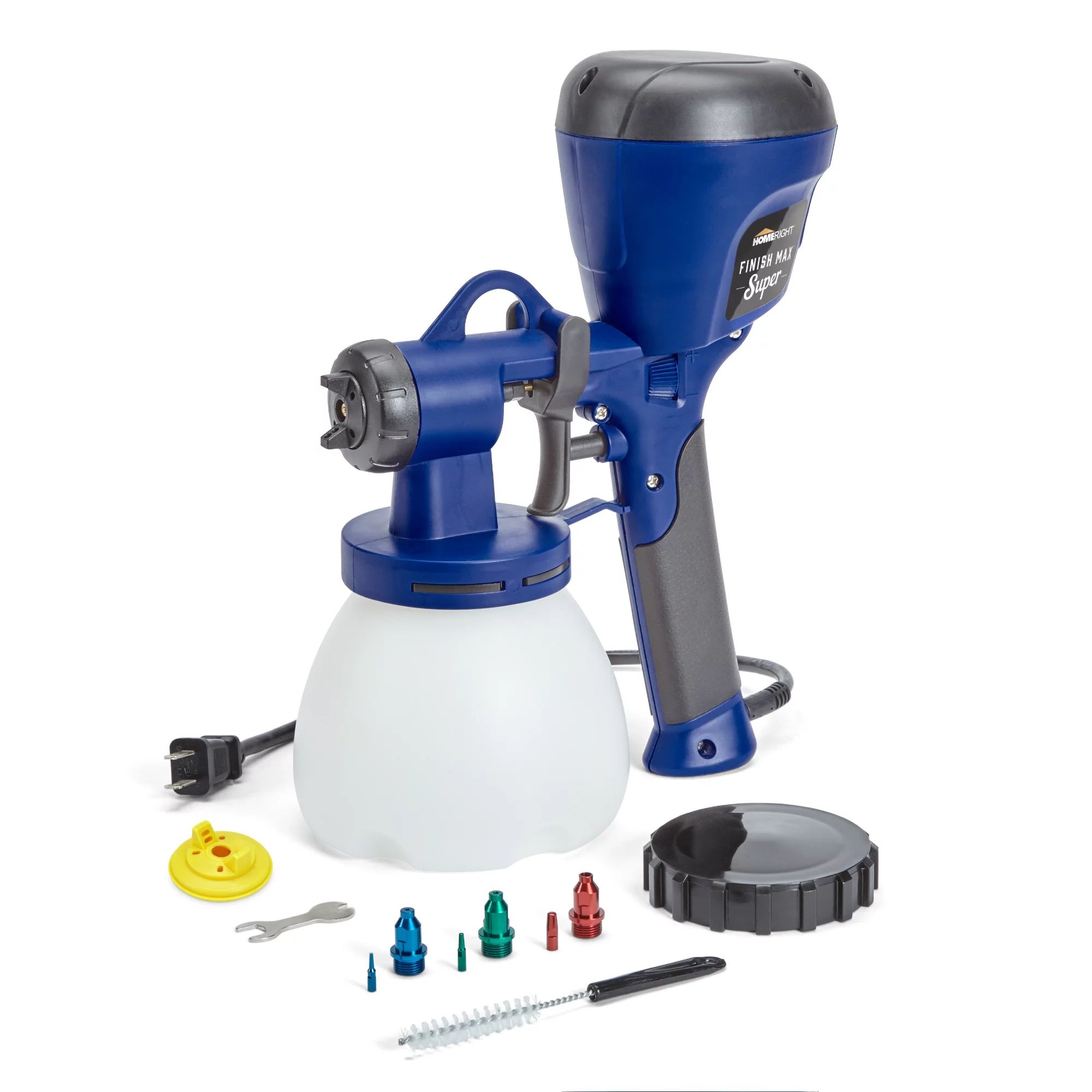 HomeRight Super Finish Max HVLP Paint Sprayer with 3 Spray Tips and 2 Caps | Walmart (US)