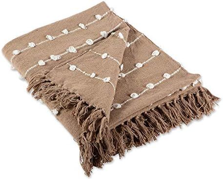 DII Woven Loop Throw Collection, 50x60, Stone | Amazon (US)