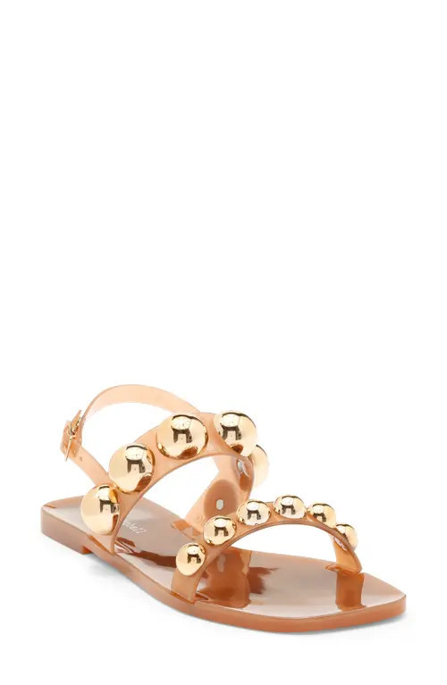 Jeffrey Campbell Gum-Drop Jelly Sandal in Caramel Gold at Nordstrom, Size 8 | Nordstrom