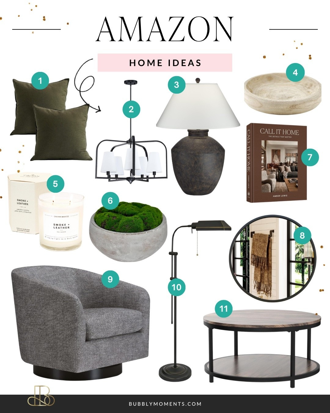 ✨ THE ULTIMATE AMAZON HOME DECOR HAUL ✨ If you are looking to refresh your living room, elevate an empty corner, or bring a cozy, designer aesthetic into your space, these viral Amazon home finds are an absolute must-see! Finding high-quality, luxury-looking interior pieces that fit a budget can be a challenge, but these highly-rated Amazon home decor items deliver on every level. From stunning accent furniture and modern lighting solutions to beautiful textiles and statement table styling pieces, this curation has everything you need to make your house feel like a curated home.

Whether you are doing a complete room makeover, styling a coffee table, or simply updating your space for the upcoming season, these pieces mix and match effortlessly to create an elevated, high-end look. The gorgeous neutral color palettes and rich textures make it incredibly easy to integrate these finds into any design style—from modern organic to transitional or classic contemporary. Every single item is chosen for its premium quality, beautiful craftsmanship, and incredible value.

Complete your space with cozy throw pillows, soft woven blankets, and ambient lighting like a classic table lamp or sleek wall sconces. Add life and depth to the room with realistic faux greenery, sophisticated wall art, a signature scented candle, and beautiful decorative bowls or glass displays. Don’t wait to upgrade your home aesthetic—these viral decor items are constantly trending and sell out fast!

Shop the entire space instantly by clicking the link in my bio, following me on the LTK app, or saving this post for your next Amazon home shopping spree! 🏡👇

#AmazonHome #AmazonFinds #HomeDecorIdeas #LivingRoomDecor #InteriorDesignInspo #AmazonMustHaves #CozyHomeVibes #ModernOrganic #HomeDecorHaul #DecorOnABudget #CoffeeTableStyling #AccentFurniture #HomeInspiration #RoomMakeover #LuxuryForLess #HouseGoals #AestheticHome #InteriorStyling #ThrowPillows #LightingDesign #FauxGreenery #WallArtInspo #LTKhome #LTKunder100 #LTKunder50 #LTKfinds #ShoppingHaul #AmazonDeals #CozyLivingRoom #ViralAmazon

#LTKHome #LTKdayinmylife