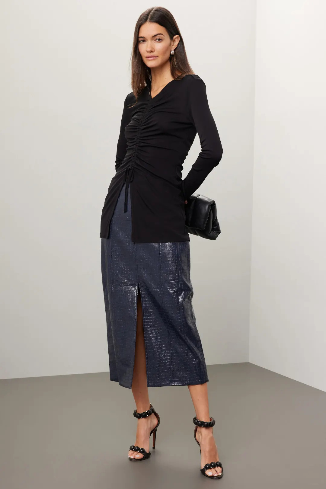 Proenza Schouler White Label Ruched Top | Rent the Runway