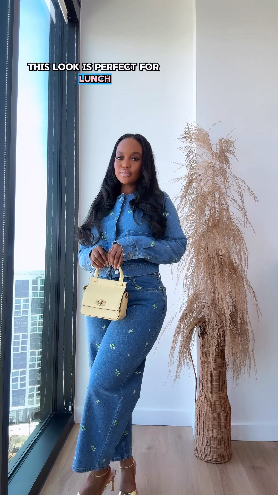 I’m wearing a size 6 in the barrel jeans and a medium in the jacket 💙 🌼 
Such a cute spring denim moment. The embroidery detail makes it feel a little more special and the denim has structure but still feels comfortable. I love how easy this look is to dress up or keep casual depending on the bag.

Perfect for brunch, lunch dates, church, or a casual spring day out.

#LTKFestival #LTKootd #LTKPetite