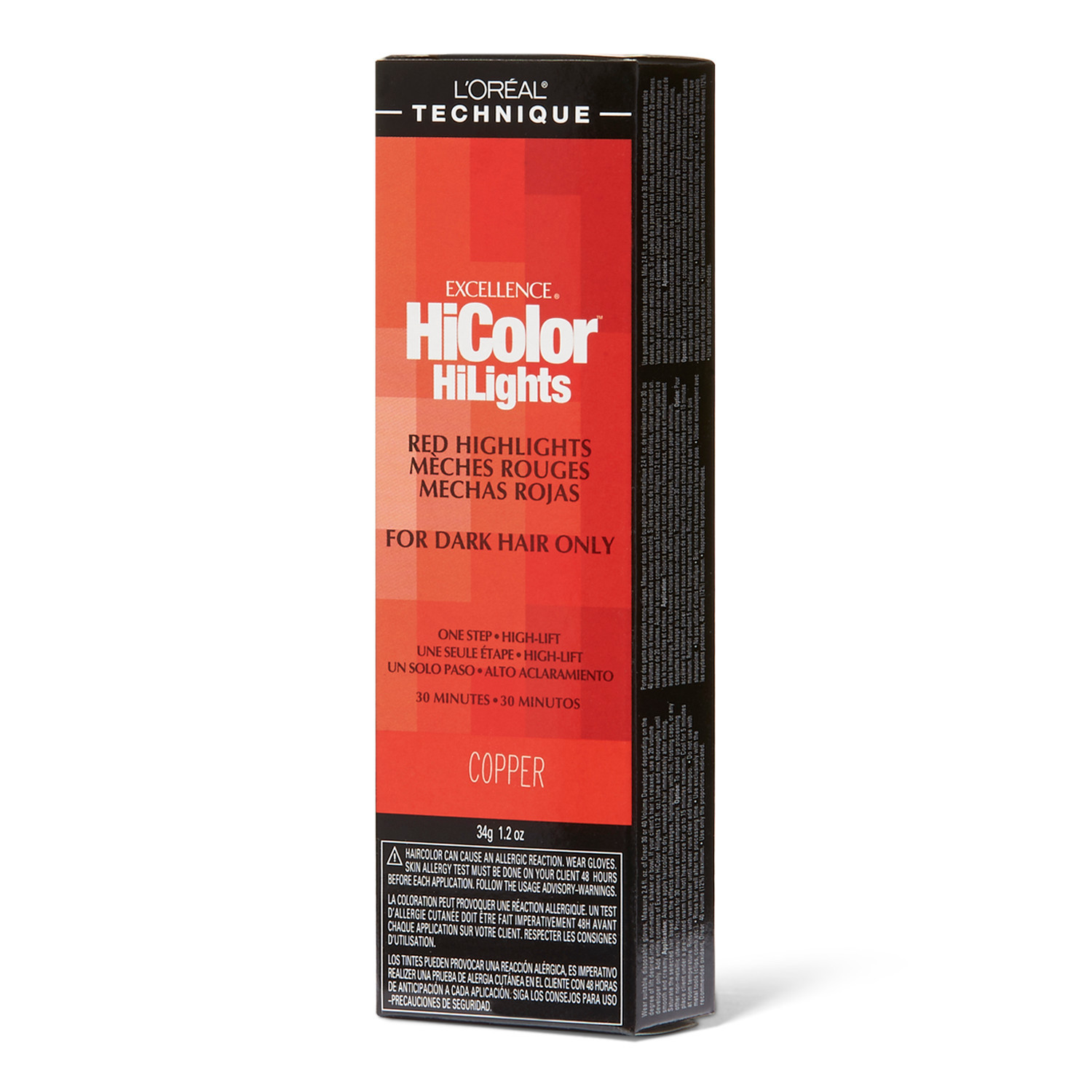 L'Oreal HiColor Red HiLights Copper Permanent Creme Hair Color 1.2 Oz | Sally Beauty