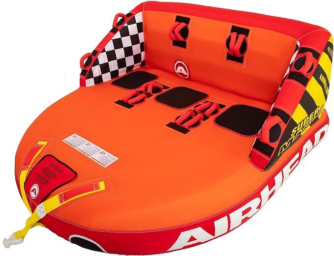 Airhead Super Mable, 1-3 Rider Towable Tube for Boating | Amazon (US)