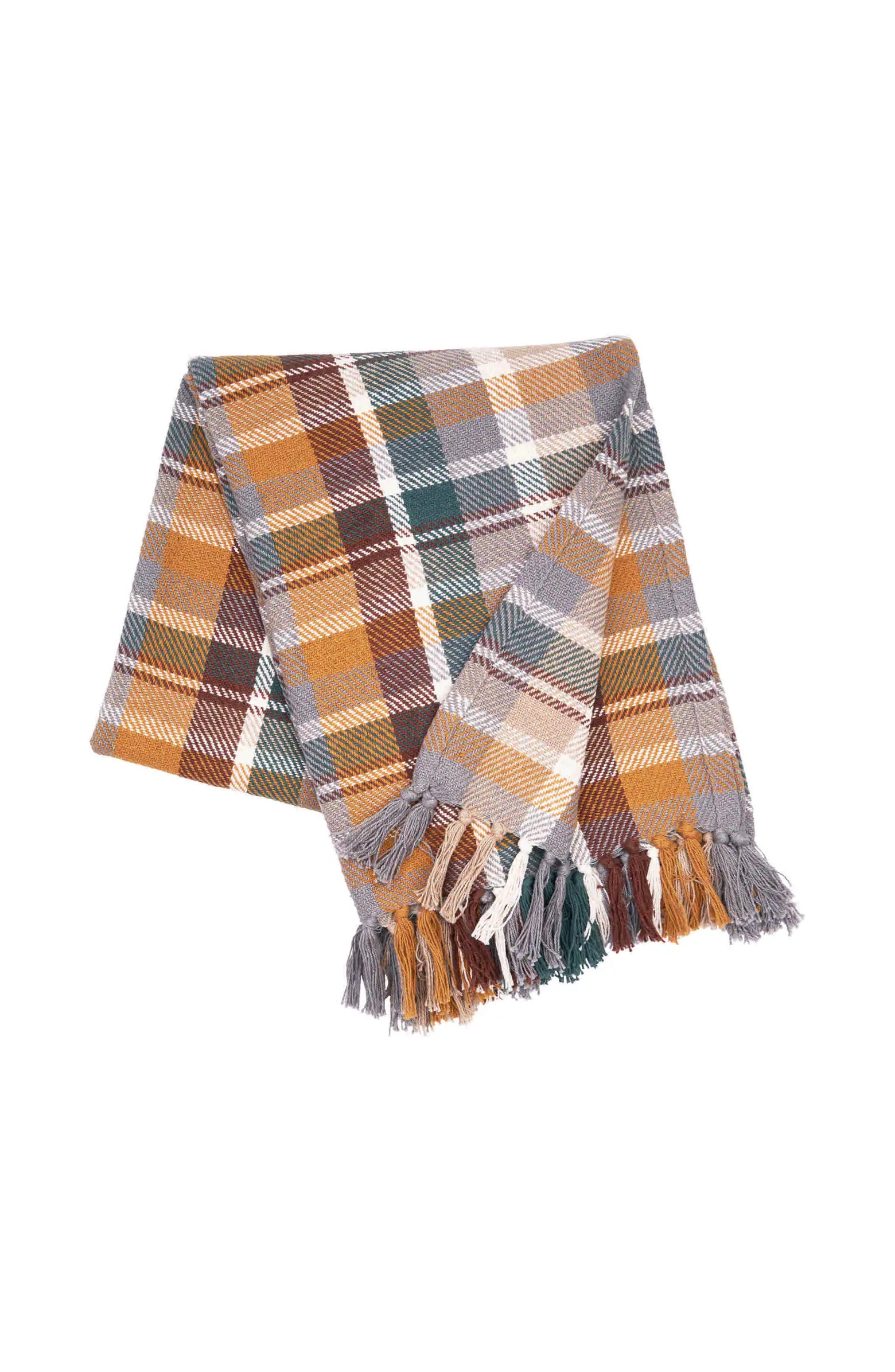 C&F Home Aspen Plaid 100% Cotton Accent Throw Blanket 50" x 60" | Nordstrom | Nordstrom