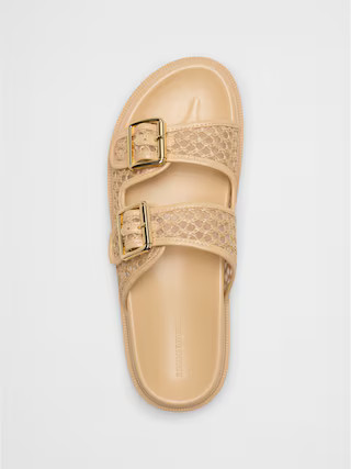 Double Strap Buckle Sandal | Banana Republic Factory
