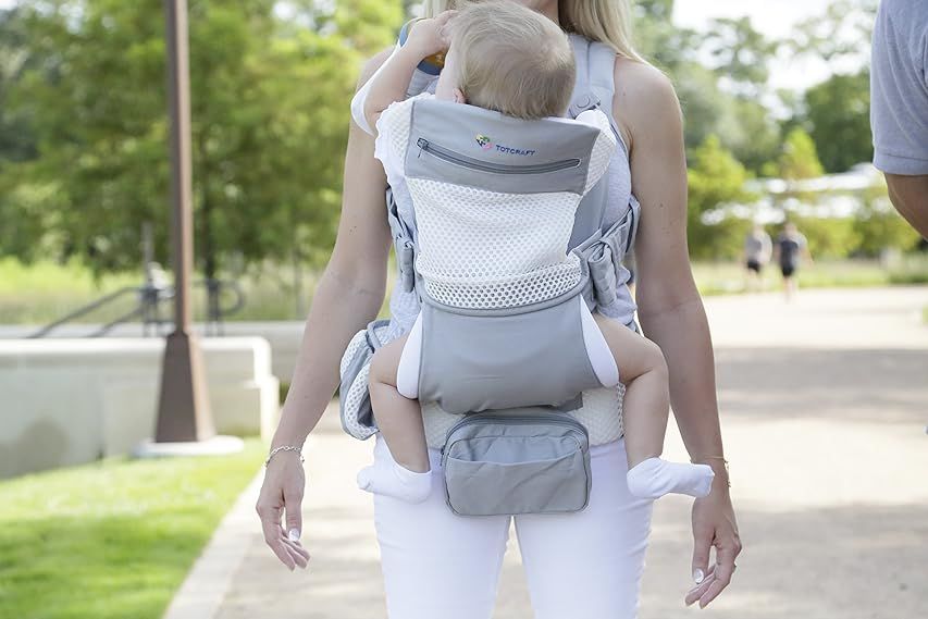 Organic Baby Carrier New Born to Toddler –Infant & Child Carrier with Lumbar Support for Men & Women | Amazon (US)
