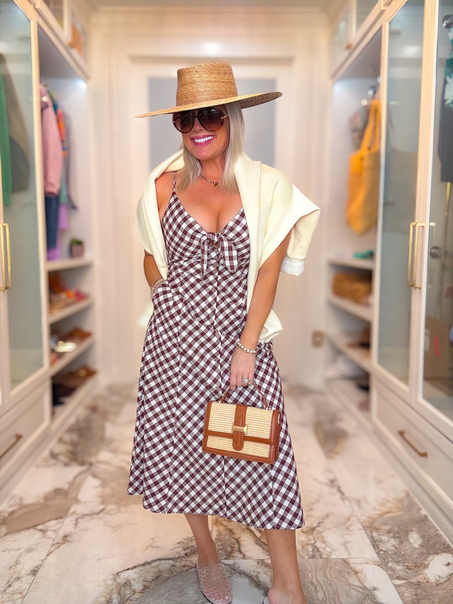 This gingham dress for any occasion - small 