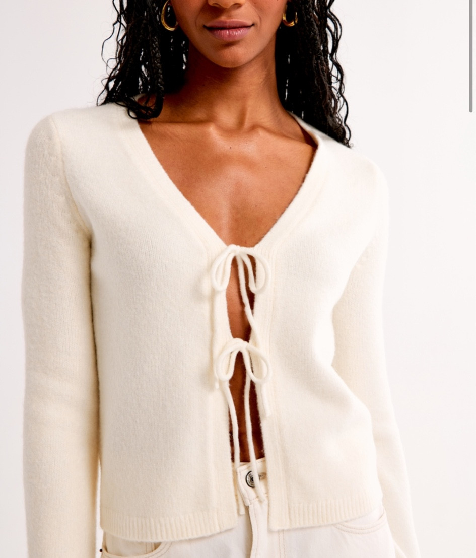 The cutest tie sweater for fall 🍂🍁

#LTKSeasonal #LTKStyleTip #LTKFallSale