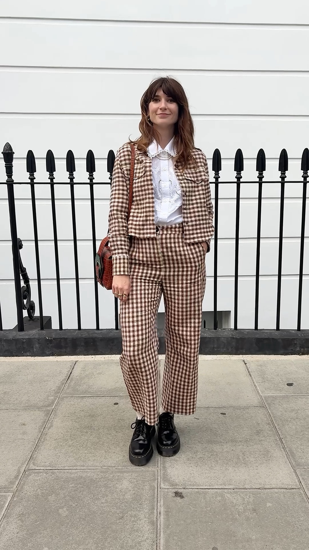 The perfect transitional outfit from Sezane (ft my new Dr Martens platform shoes!) 

#LTKstyletip #LTKuk #LTKautumn