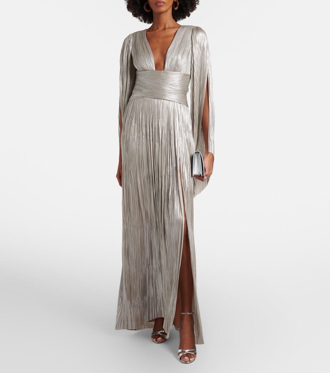 Alana pleated silk tulle gown | Mytheresa (UK)