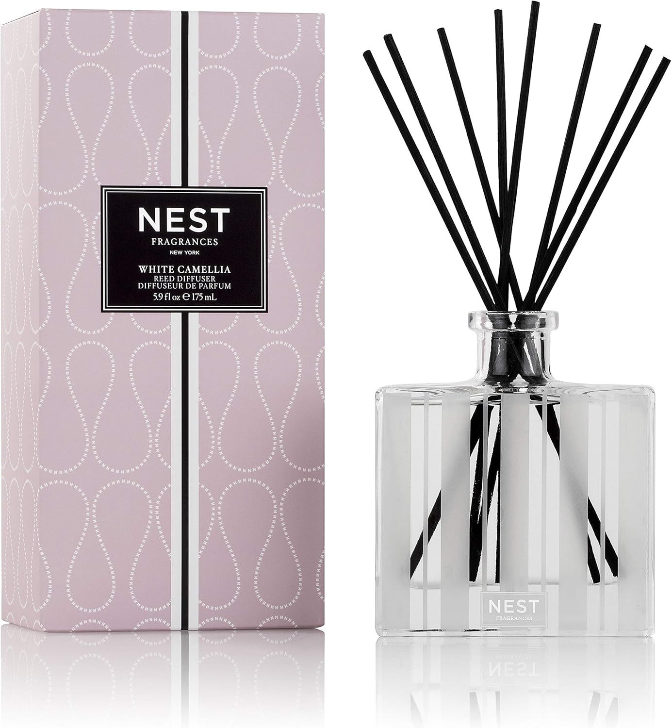 NEST Fragrances Reed Diffuser- White Camellia , 5.9 fl oz | Amazon (US)
