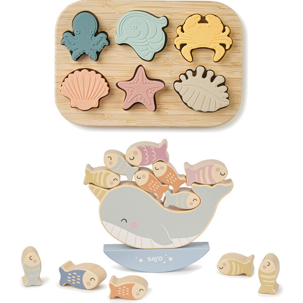 Seaside Balance & Puzzle Set | Maisonette