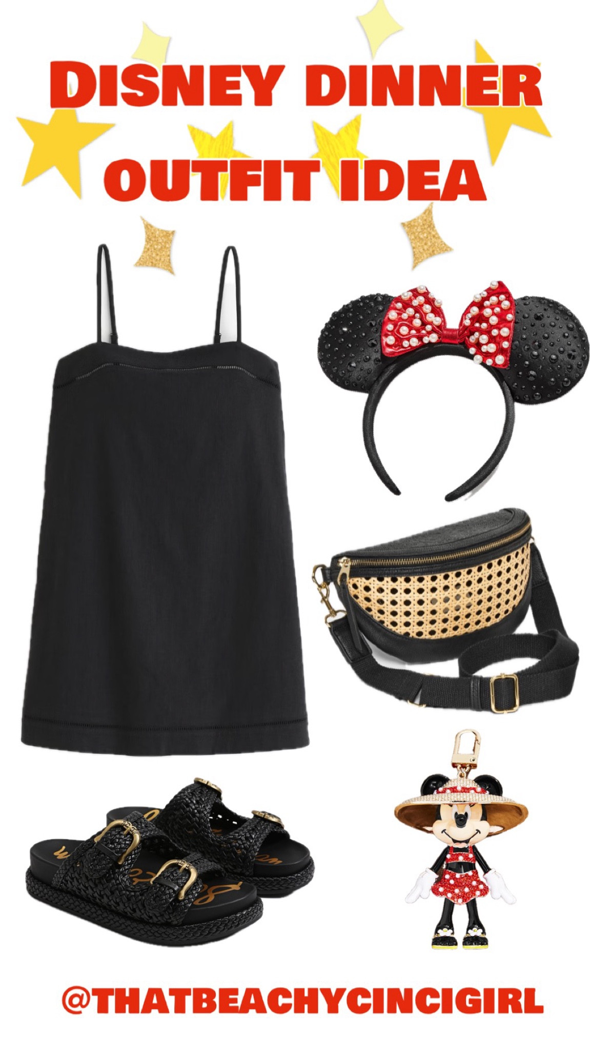 Disney outfits don’t always have to scream sporty or include huge in your face characters! Dressing up cute outfits with just a couple of nice accessories is sometimes all you need to look like a million bucks! 
#disney #disneyoutfit #minniemouse

#LTKFindsUnder50 #LTKFindsUnder100 #LTKTravel