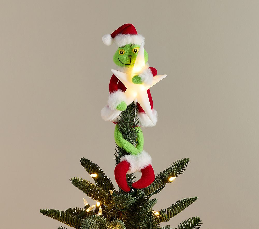 Dr. Seuss's Grinch™  Christmas Tree Topper | Pottery Barn Kids