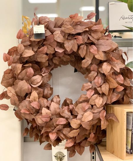 Fall leaf wreath, new at Target, by Hearth & Hand, Magnolia will make for a gorgeous touch of fall on the front door.  It's not too bright, and not too desaturated--it's just the perfect fall brownish color! Under $50!



#LTKunder50 #LTKSeasonal #LTKFind