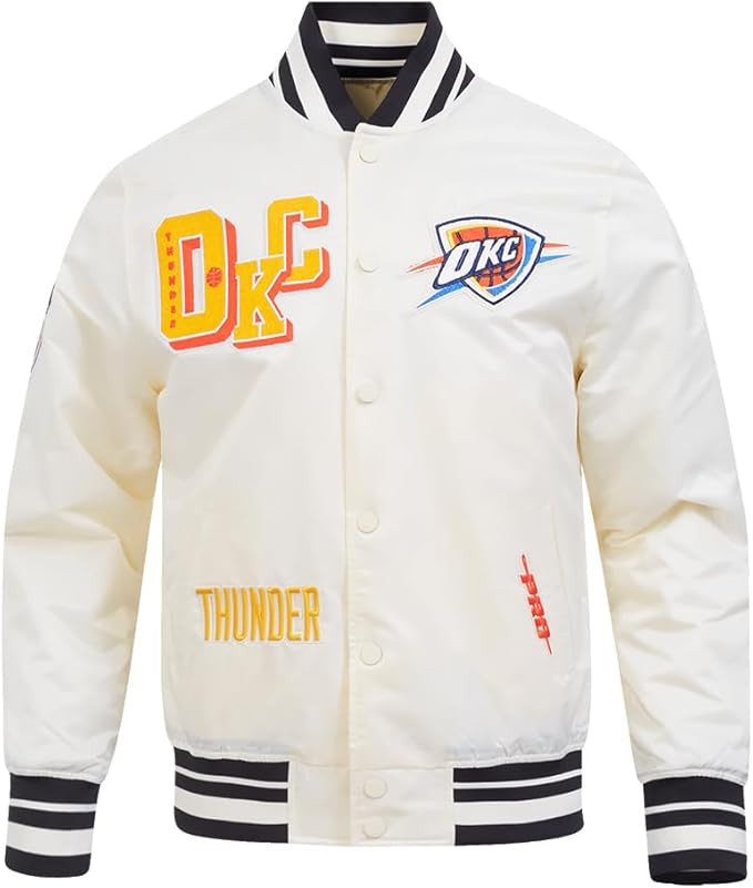 Mens NBA Best Of Satin Jacket | Amazon (US)