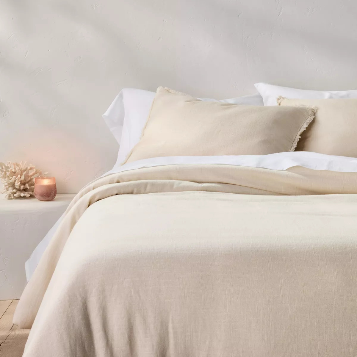 Heavyweight Linen Blend Comforter & Sham Set - Casaluna™ | Target