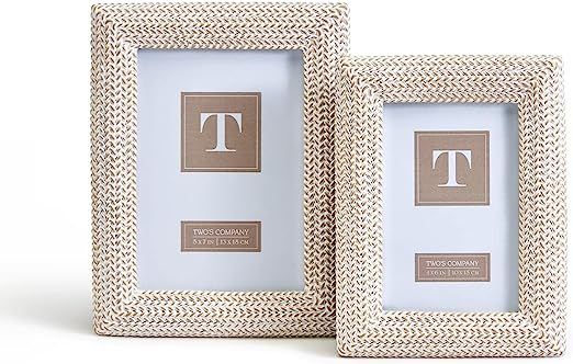 Two's Company Dream Weavers Set of 2 Photo Frames Includes 2 Sizes | Amazon (US)
