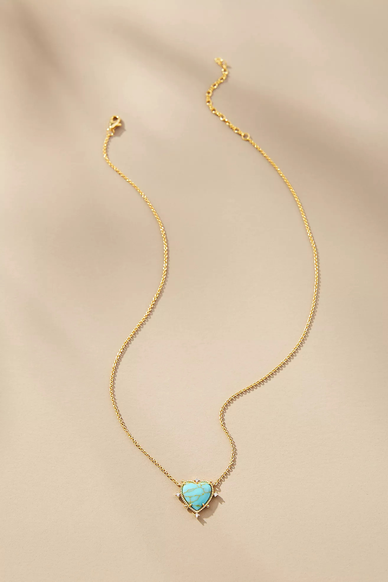 Shiny Heart Necklace | Anthropologie (US)