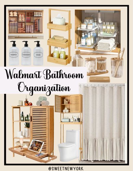 Need some bathroom organization inspo? I’ve rounded up some great storage solution from Walmart to kick off your spring cleaning 

#LTKstyletip #LTKfindsunder100 #LTKhome