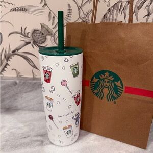 Starbucks x Roller Rabbit Coffeehouse Bonanza Stainless Steel Cup | Poshmark